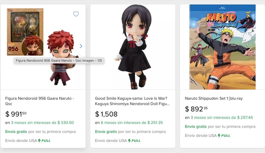 Crunchyroll abre tienda en Mercado Libre: Cómo conseguir juguetes coleccionables