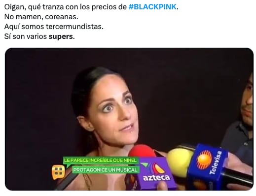 Memes se burlan del supuesto precio de los boletos de Blackpink