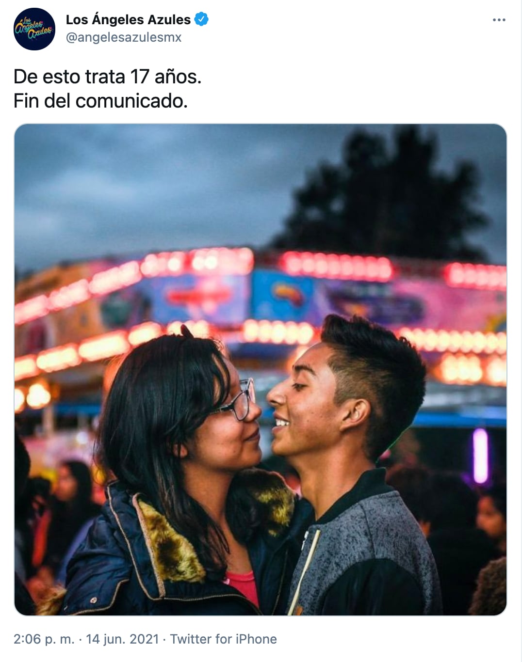 Respuesta de los Ángeles Azules