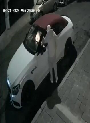 Video del asalto en la Benito Juárez.
