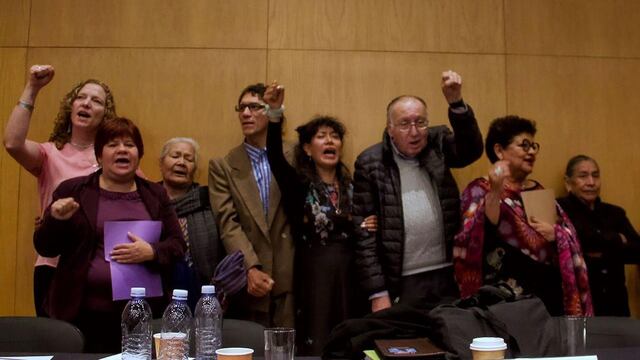 Familia y organizaciones hoy en la disculpa pública para el caso de Lesvy Berlín.