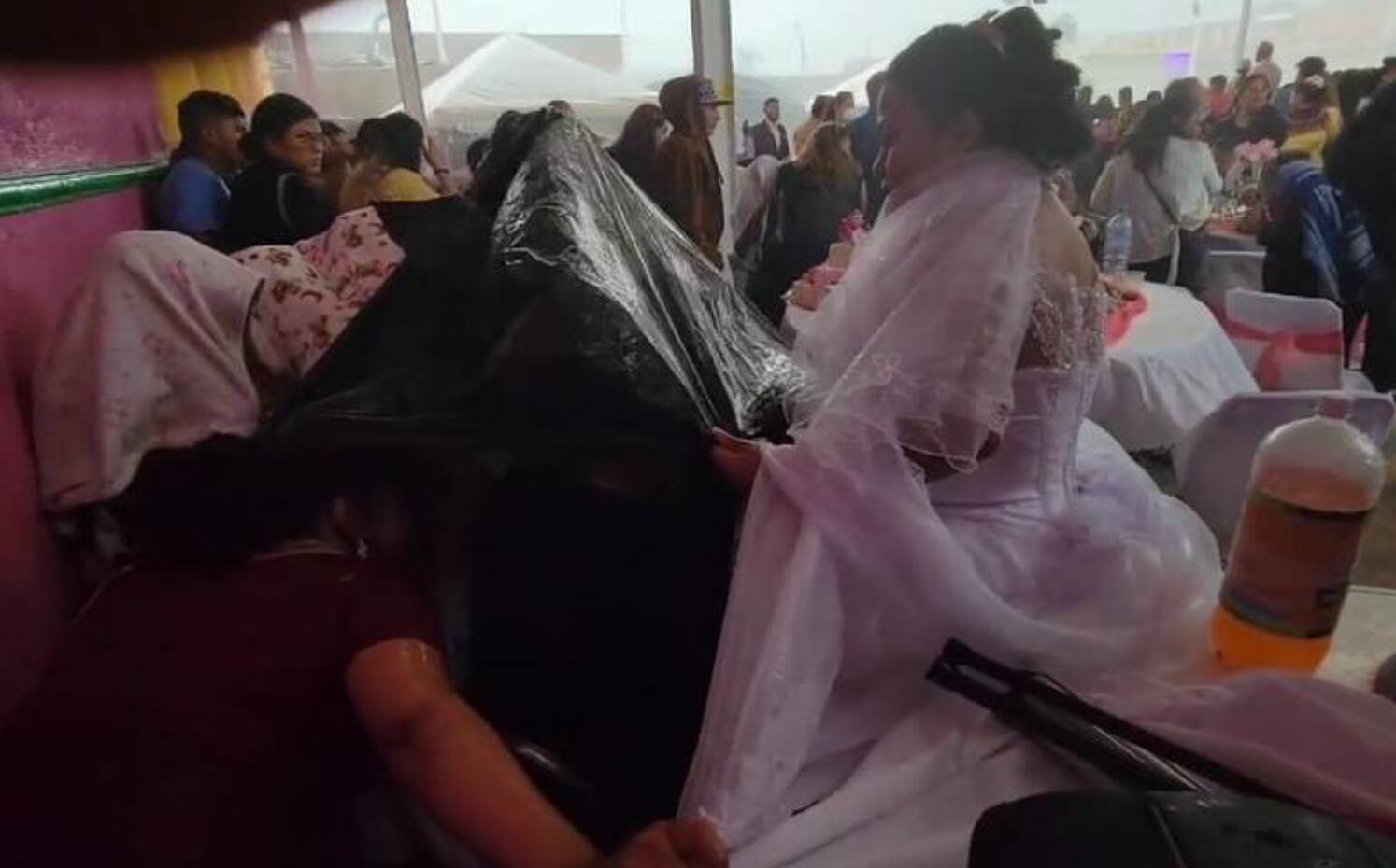 Granizada arruina fiestas en Irapuato