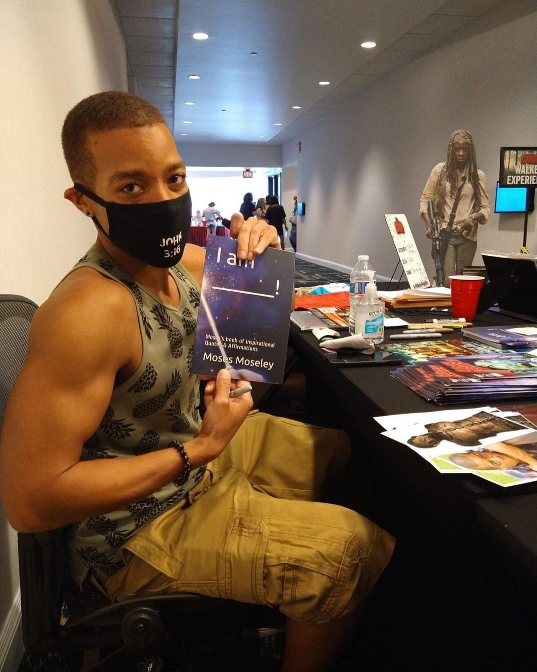 Moses J. Moseley, actor de 'The Walking Dead'