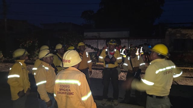 Salomón Jara despliega brigadas tras tormenta en San Francisco Ixhuatán.