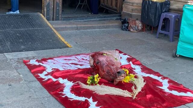 Cabeza afuera de la Catedral Metropolitana de San Luis Potosí