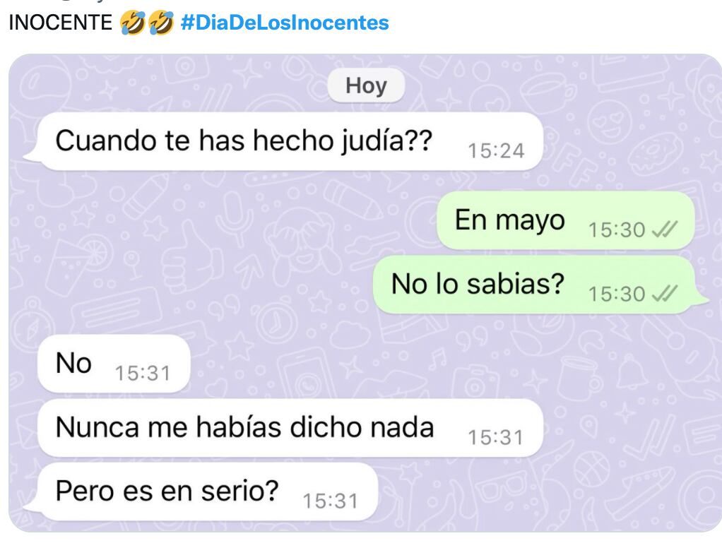 Memes del Día de los Inocentes