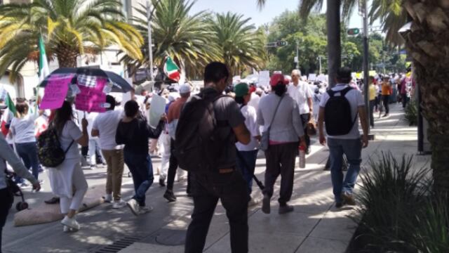 Marcha del Poder Judicial: Concluye en CDMX la protesta a favor de los fideicomisos del organismo
