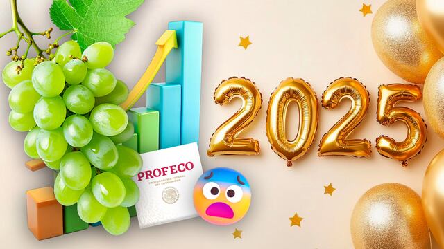 Precio de la uva en México previo a Año Nuevo 2025