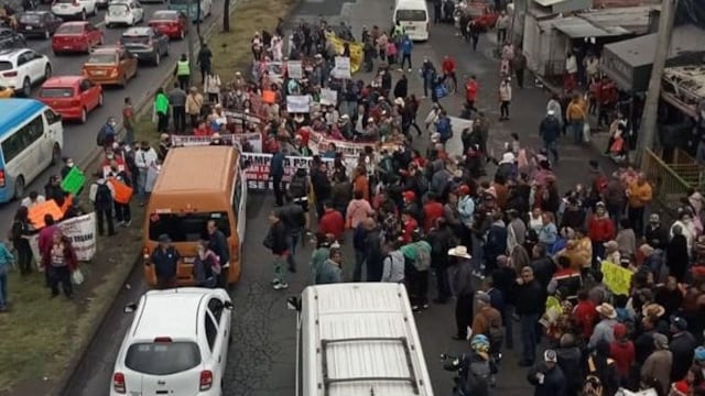 Calzada Ignacio Zaragoza hoy 10 de octubre