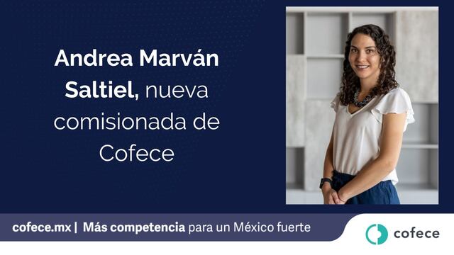 Andrea Marván es la nueva comisionada de Cofece
