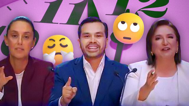 Irregularidades en el reloj del primer debate presidencial