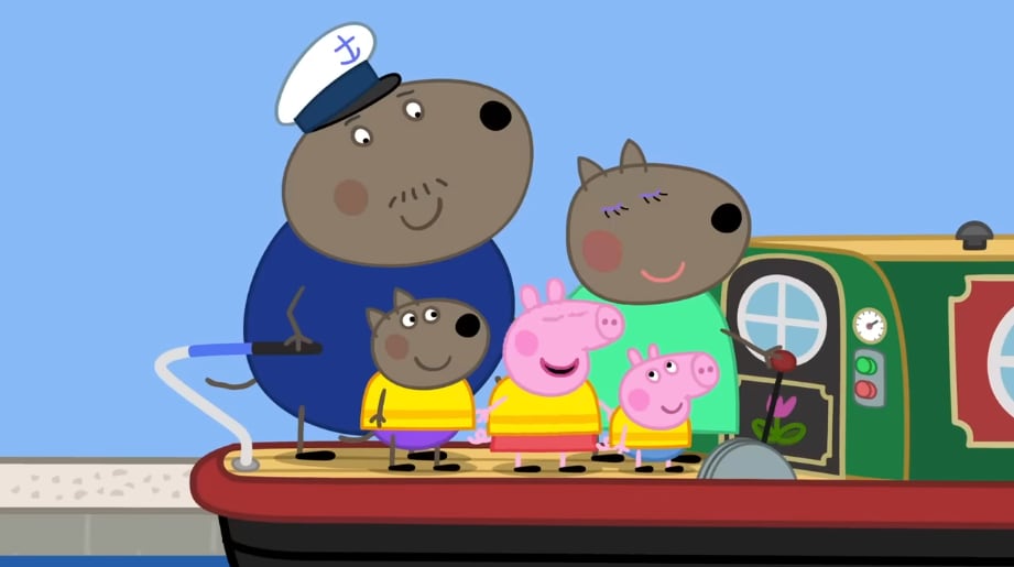 Peppa Pig por el Día Marítimo Europeo