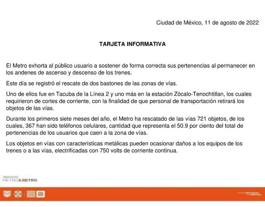 Incendio en Metro CDMX, ahora en División del Norte; pertenencias habrían caído a las vías