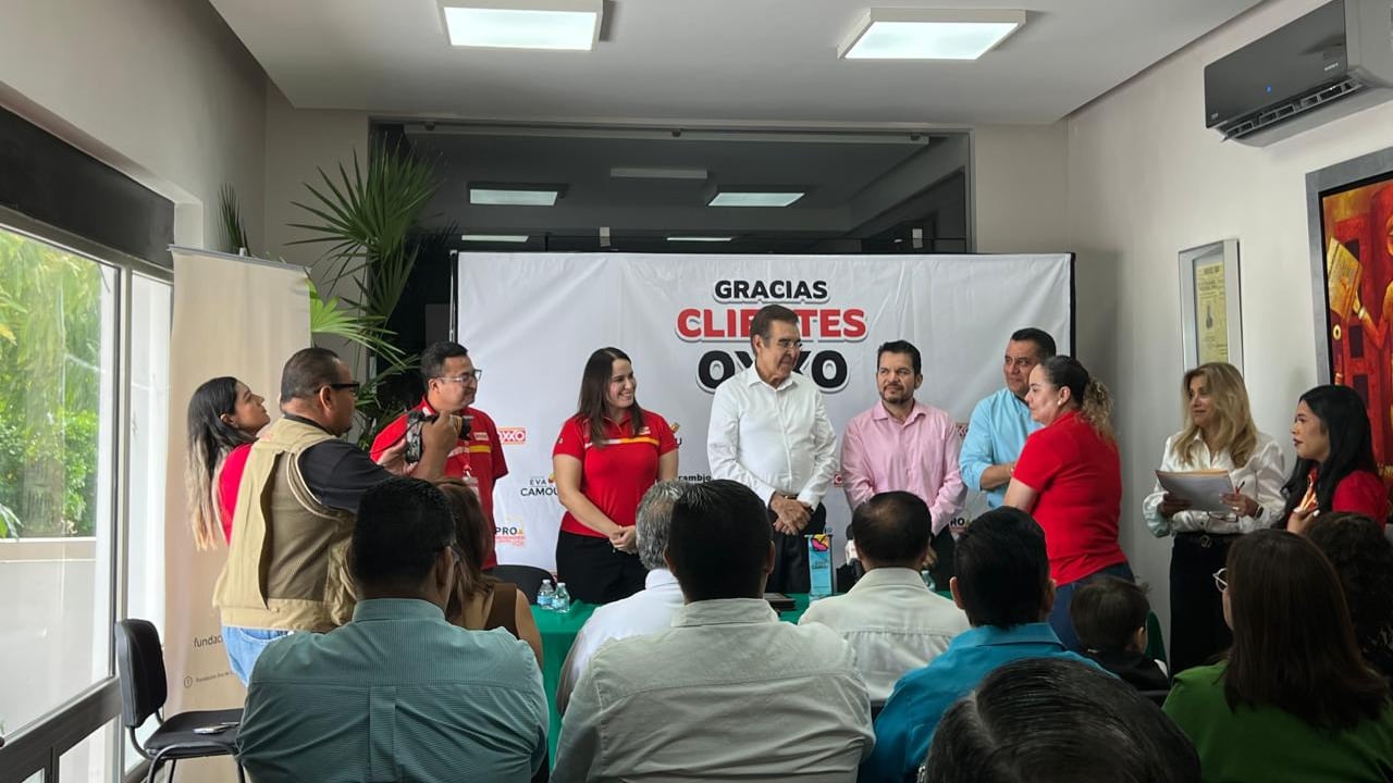OXXO y Fundación Eva Rodríguez de Camou celebran resultados del redondeo