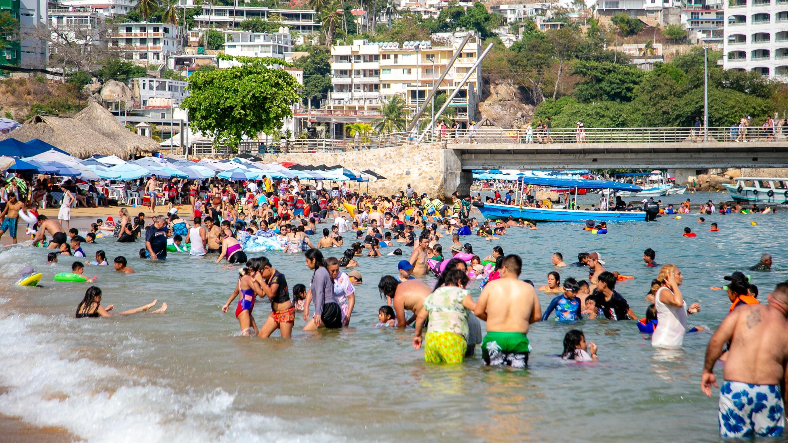 Guerrero mantiene alta ocupación turística en Semana Santa 2026; Acapulco lidera