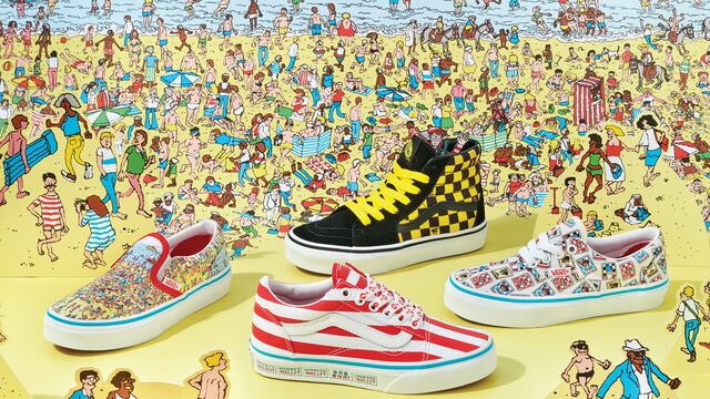 Colección '¿Dónde está Wally?' x Vans
