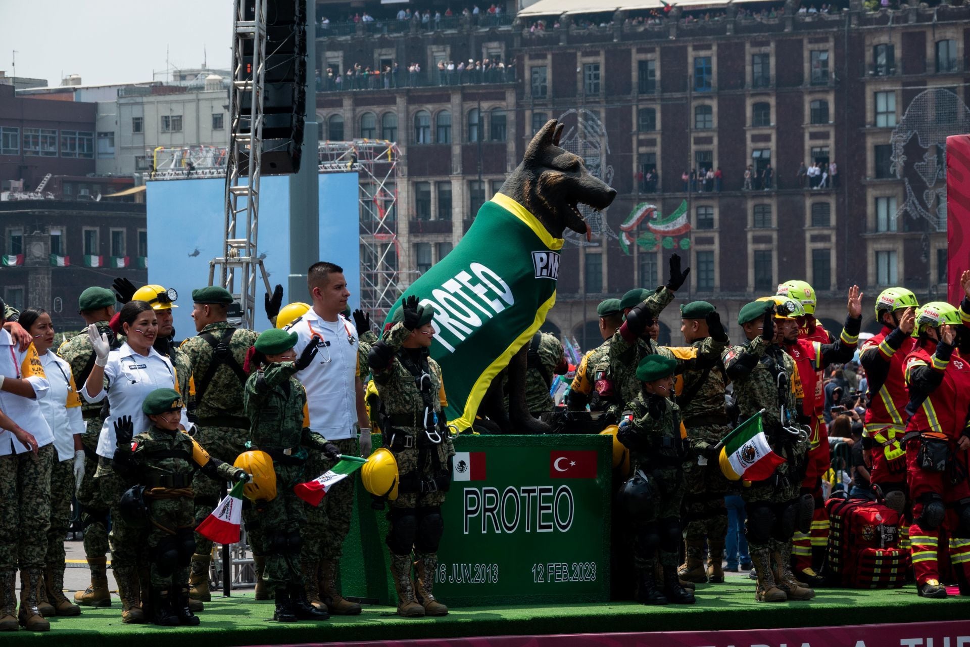 Desfile Militar 2023, en vivo: AMLO lo encabeza a 213 Años del Grito de Independencia; discurso Luis Cresencio Sandoval; homenaje a Frida y Proteo