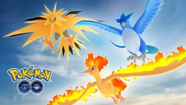 Zapdos, Moltres y Articuno