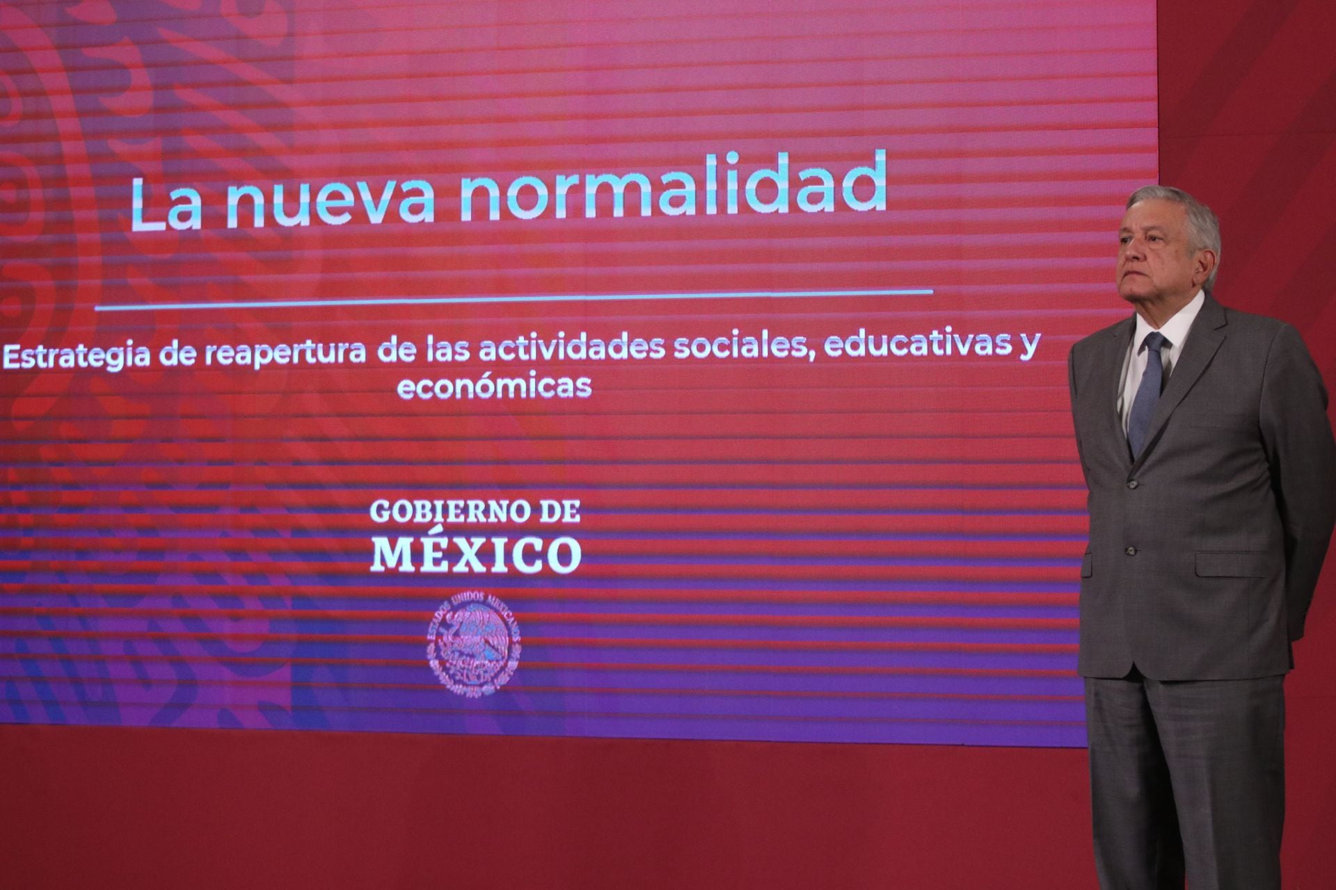 AMLO y el plan de regreso a la "nueva normalidad".