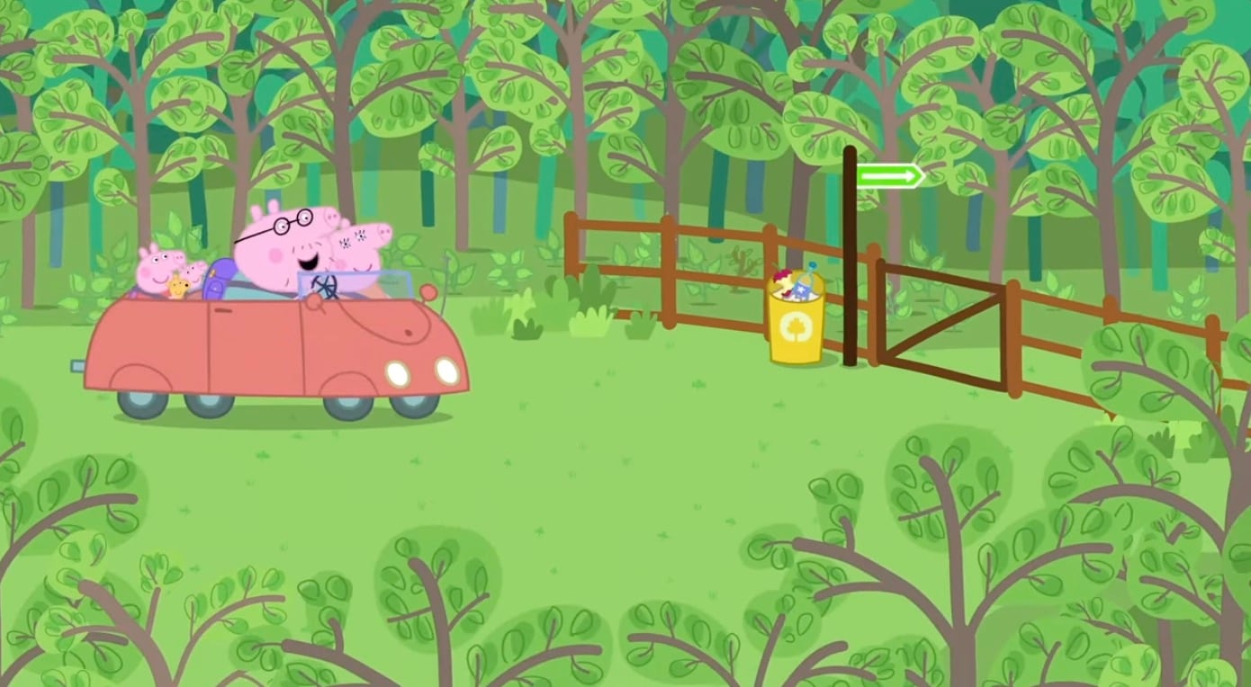 Peppa Pig por Día Internacional de los Bosques Tropicales