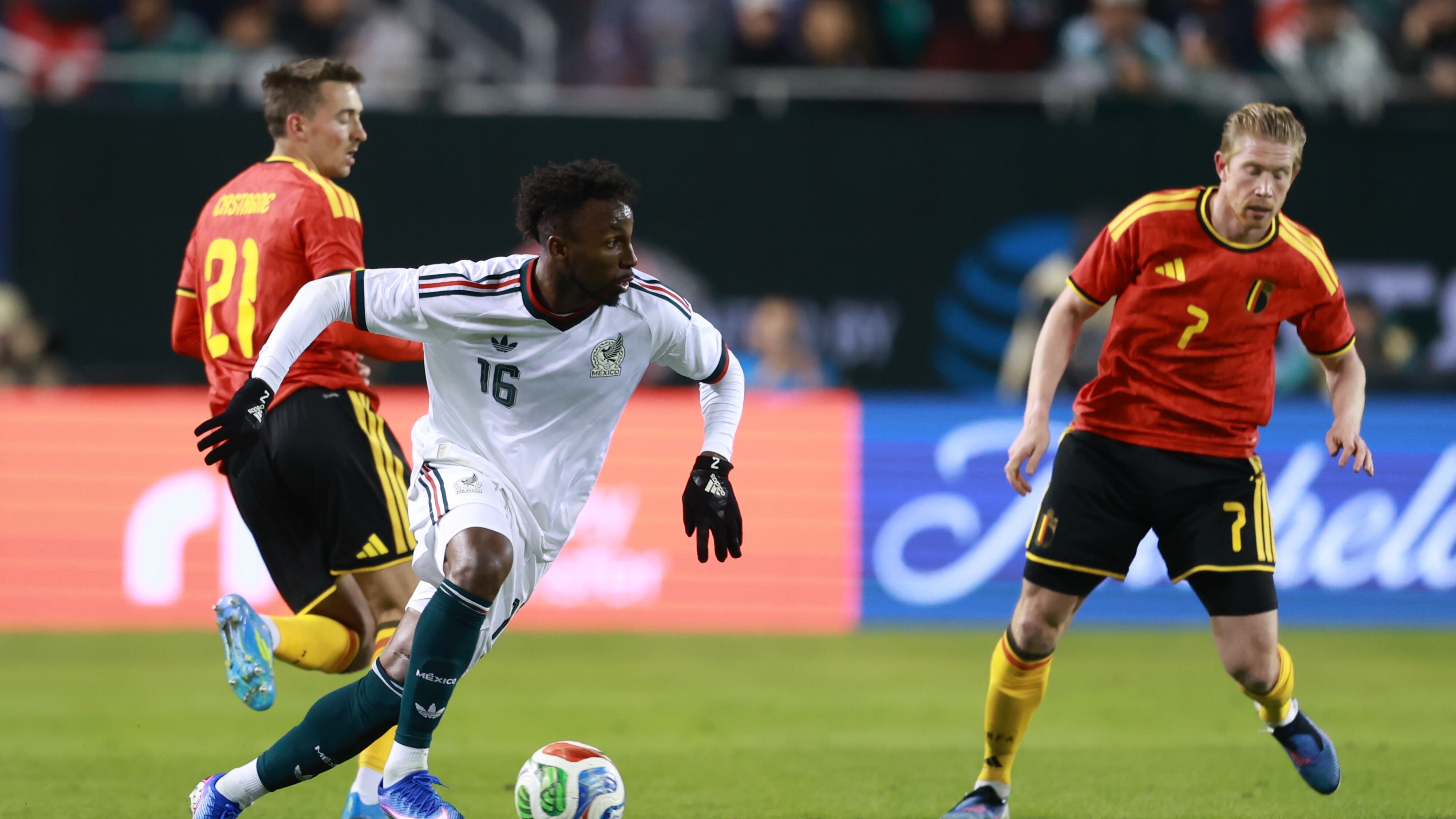 México empata ante Bélgica en partido amistoso en Chicago