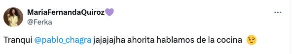 Ferka le responde a Pablo Chagra ante la polémica de MasterChef Celebrity 2024