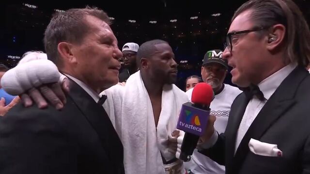 Julio César Chávez reta a Floyd Mayweather con contundente declaración