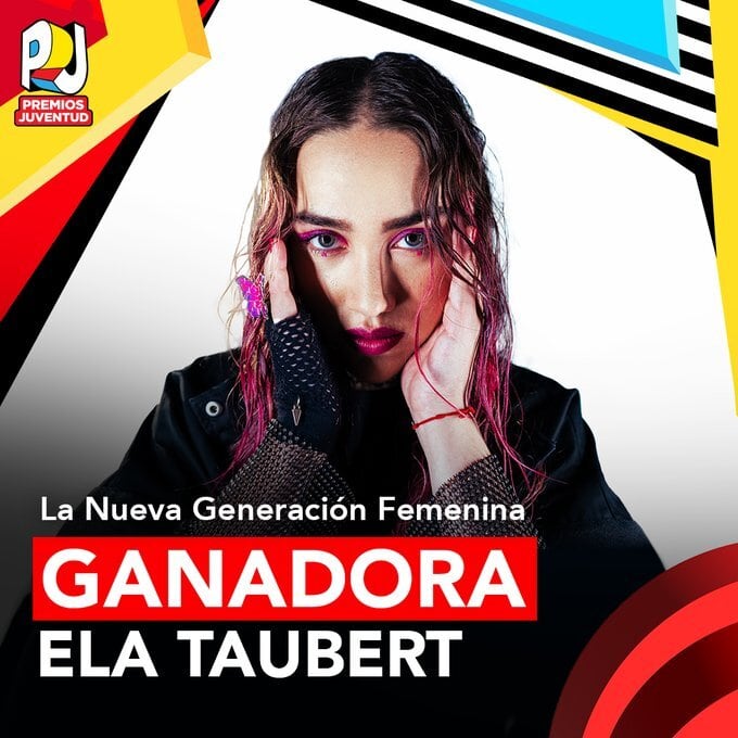 Ganadora a La Nueva Generación Femenina en los Premios Juventud 2024