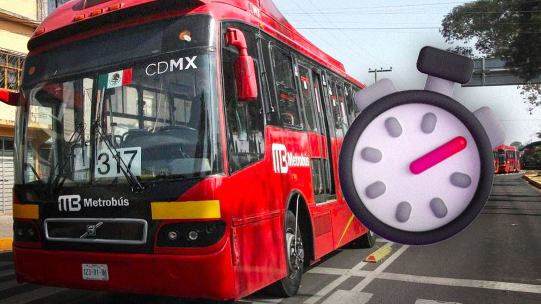 El Metrobús tendrá un horario distinto este 1 de mayo