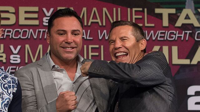 Chávez y De la Hoya