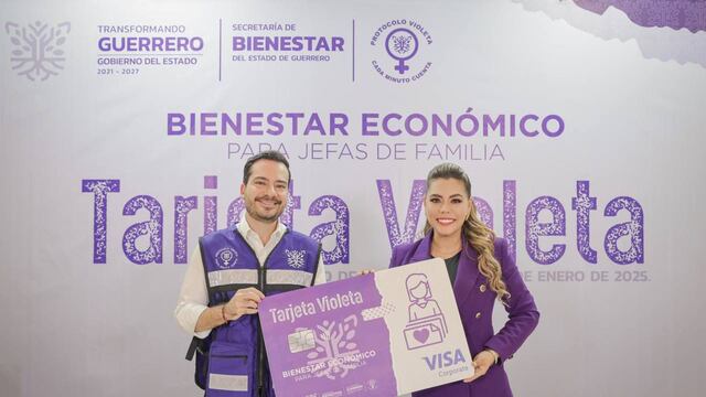 Evelyn Salgado cumple con mujeres de Guerrero con Tarjeta Violeta 2025