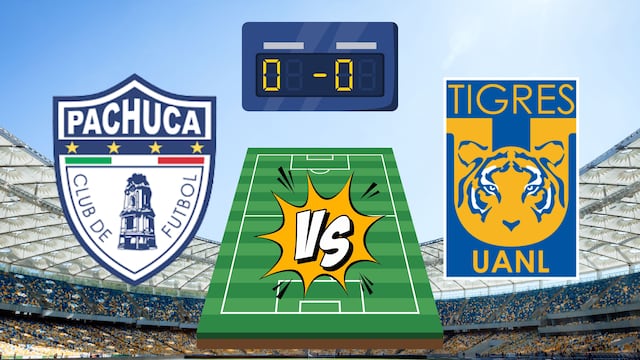 Pachuca y Tigres se enfrentan en un partido parejo en el Hidalgo