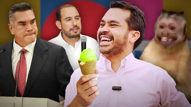 Jorge Álvarez Máynez y su nieve de limón para Alejandro Moreno