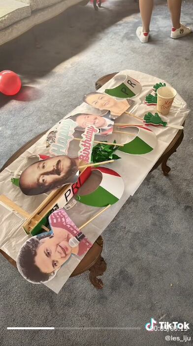 VIDEO: Celebran cumpleaños con temática del PRI y demuestran que el partido ya es un chiste