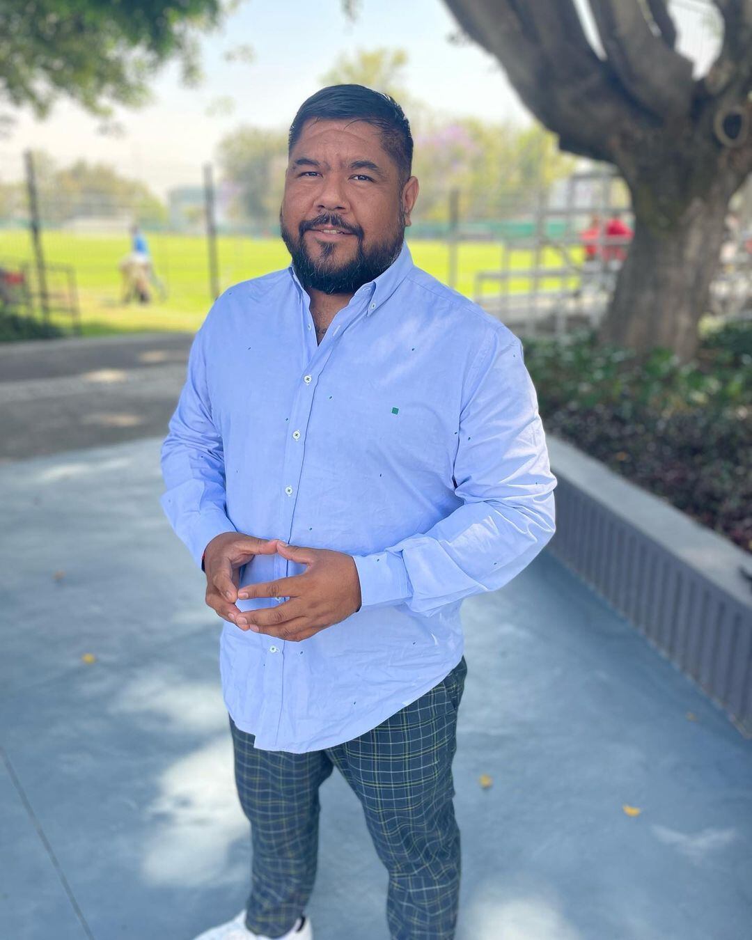 Jesús Hernández "el Chuyón", periodista deportivo.