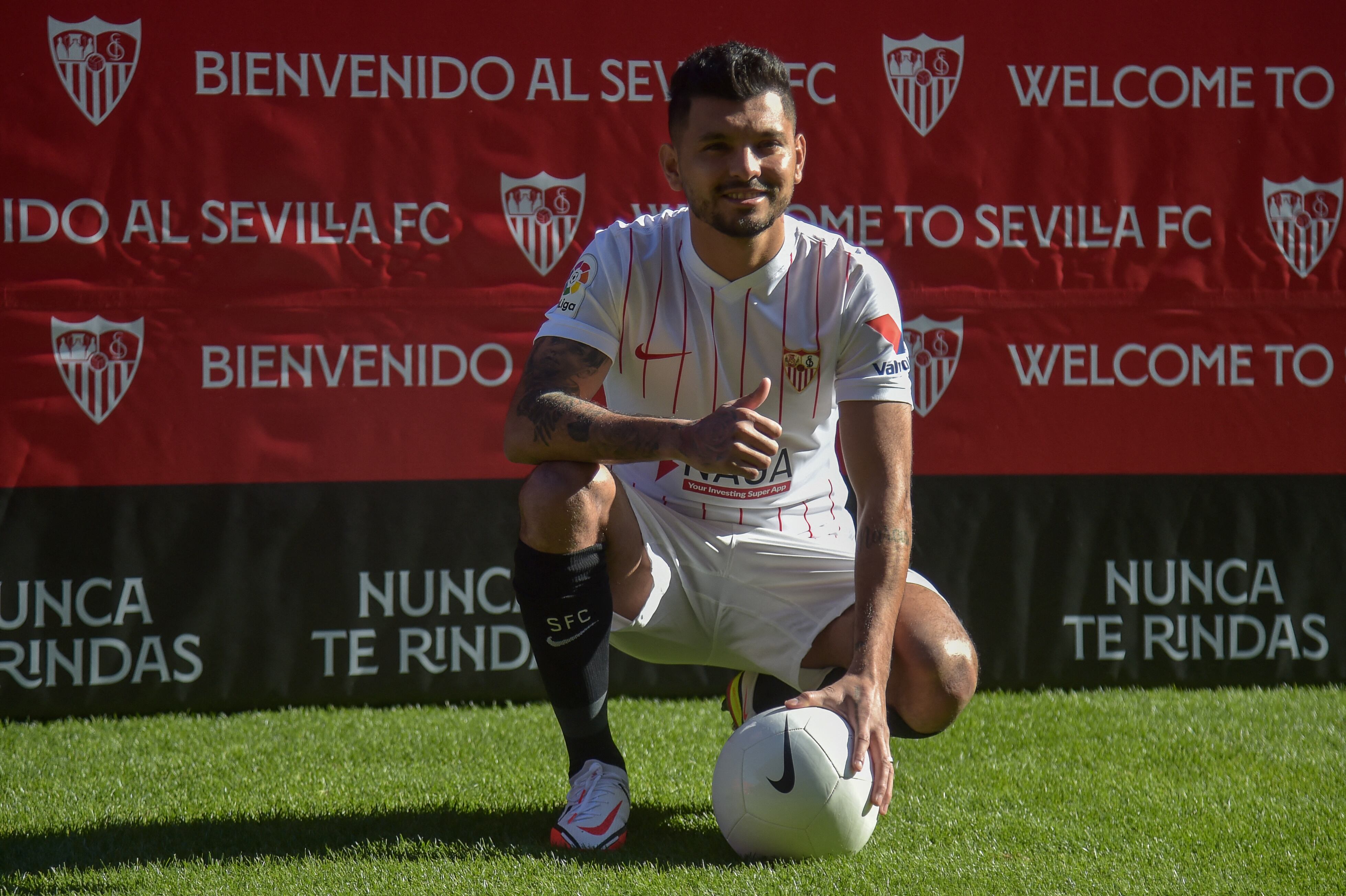 Tecatito Corona, jugador del Sevilla FC