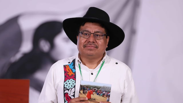 Adelfo Regino Montes, director General del Instituto de Pueblos Indígenas.