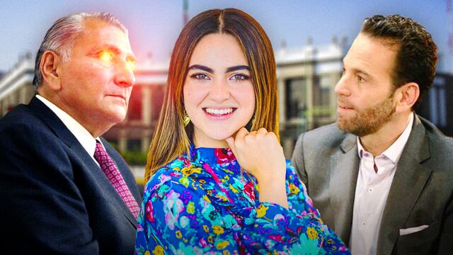 Adán Augusto López, Carlos Loret de Mola y Andrea Chávez