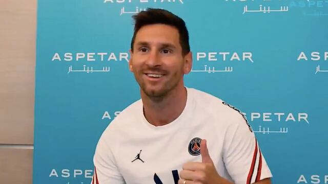 Lionel Messi fue presentado con el PSG