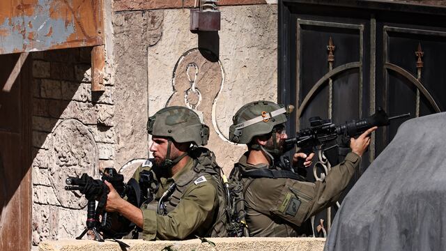 Soldados de Israel en Tubas