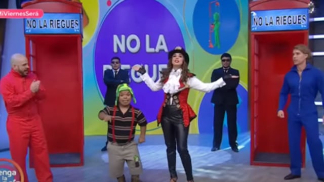 Medio Metro se vuelve el patiño de Venga La Alegría