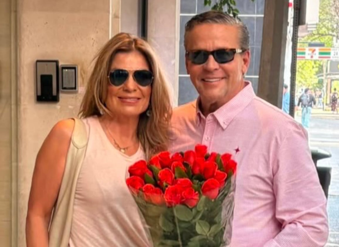 Alfredo Adame y su novia, Benicia Zúñiga