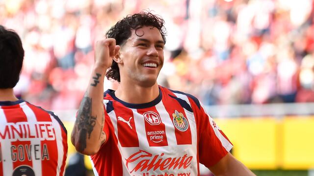 Cade Cowell en el Chivas vs Atlético de San Luis.