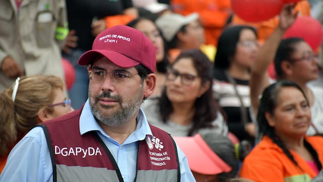Sergio Antonio López Montecino director general de administración de personal y desarrollo administrativo en la Secretaría de Finanzas y Administración