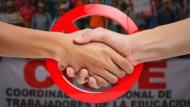 La CNTE no se retirará y señala “tintes fascistas” tras haber sido dispersados con gas lacrimógeno en Palacio Nacional