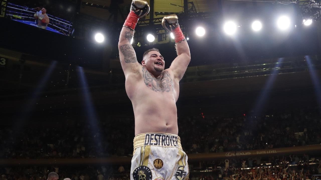 Andy Ruiz Jr. hizo historia en el boxeo mexicano
