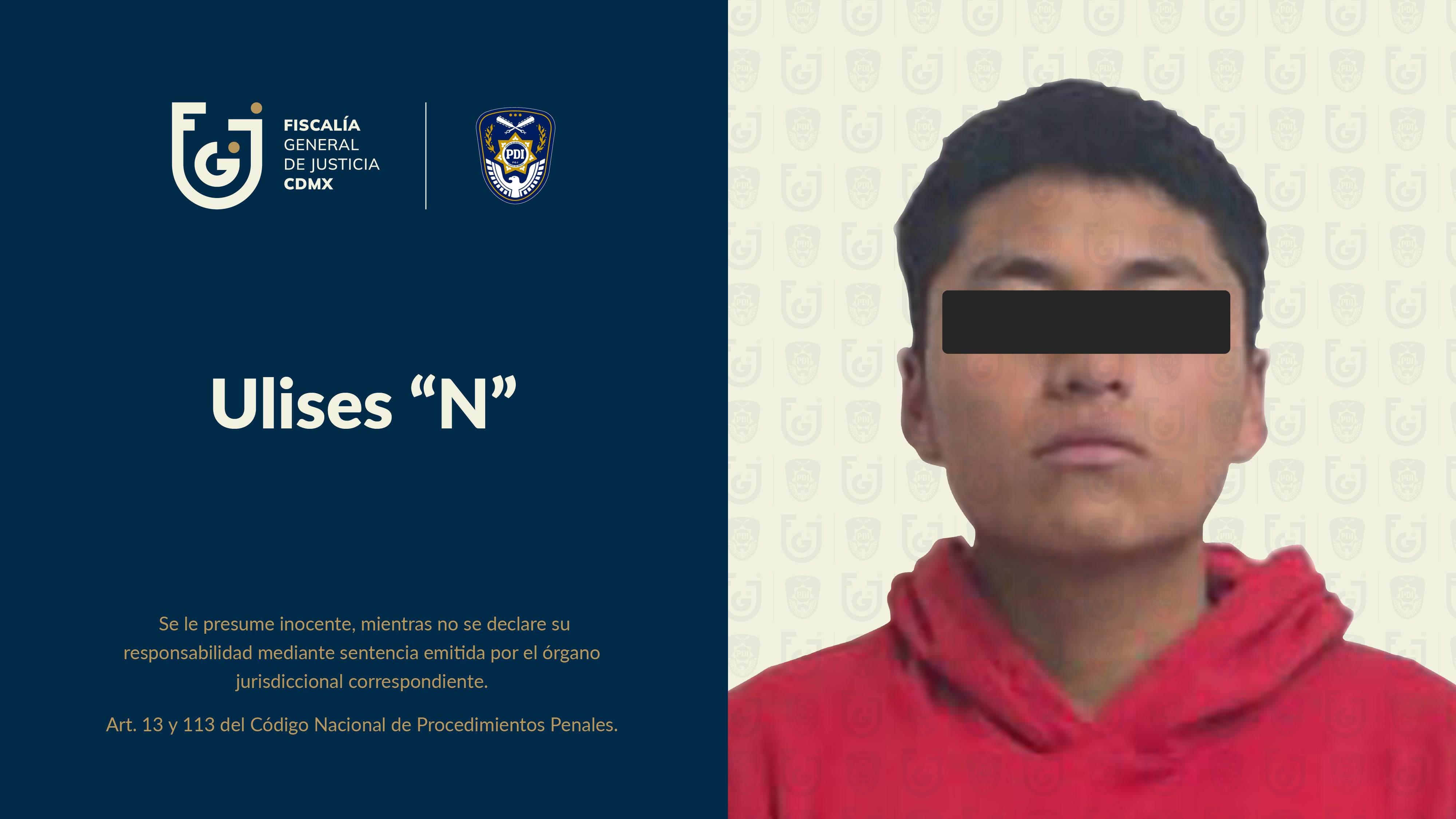 Ulises Enrique Castañeda es vinculado a proceso