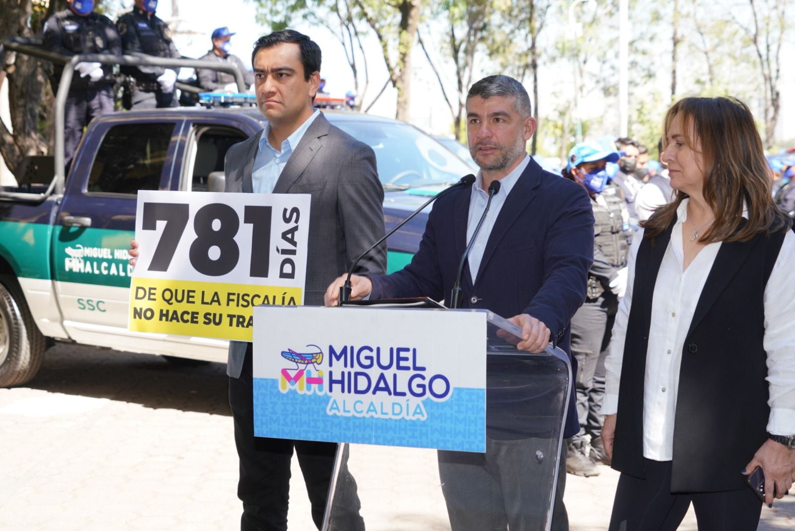 Mauricio Tabe refuerza Miguel Hidalgo con más patrullas