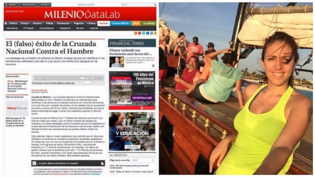 La periodista Karen Cota renunció a Milenio