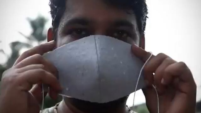 Cubrebocas ecológico